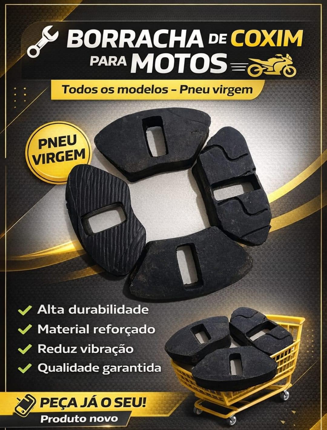 coxim para moto