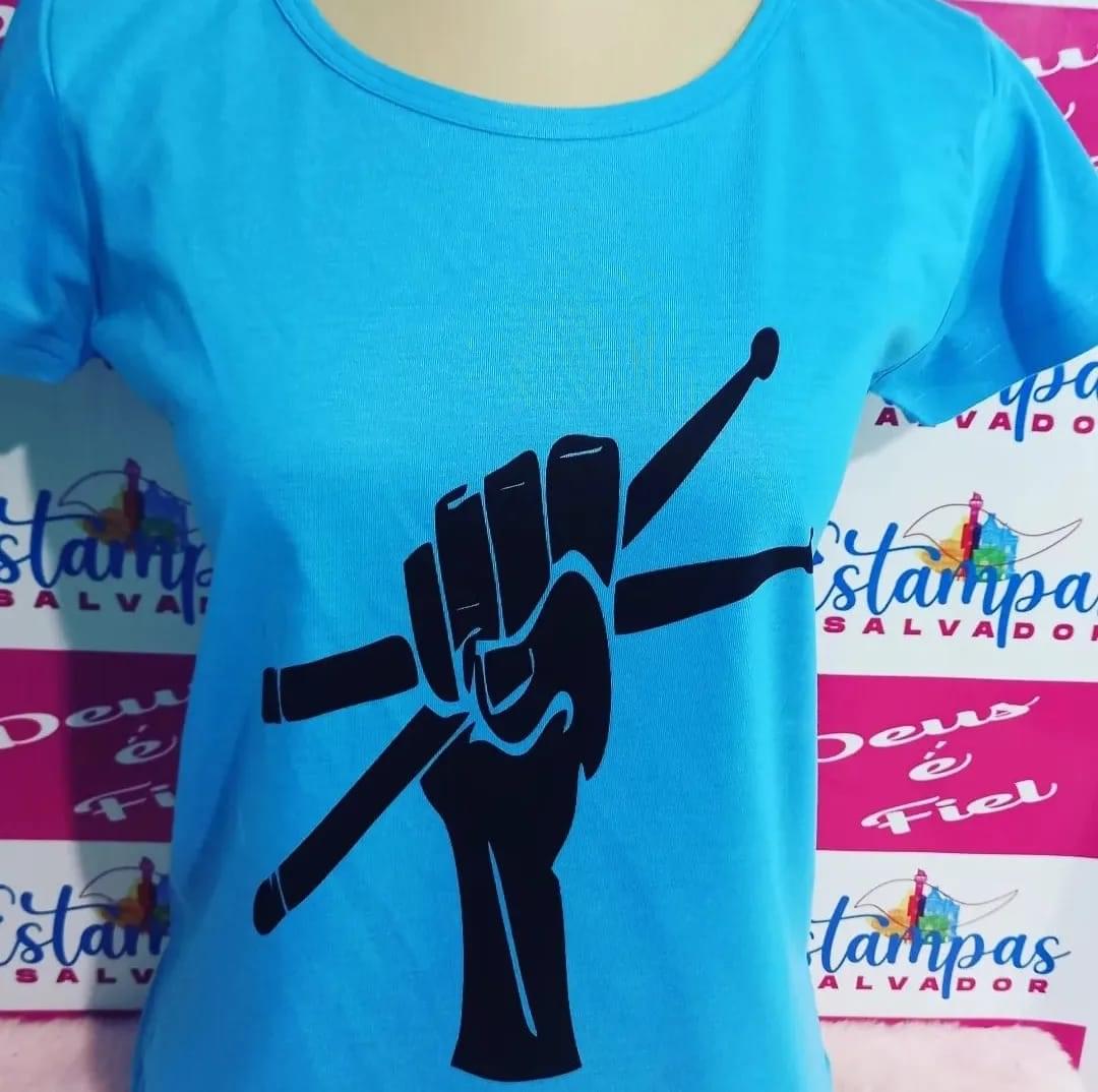 Camisa Feminina Baby Look