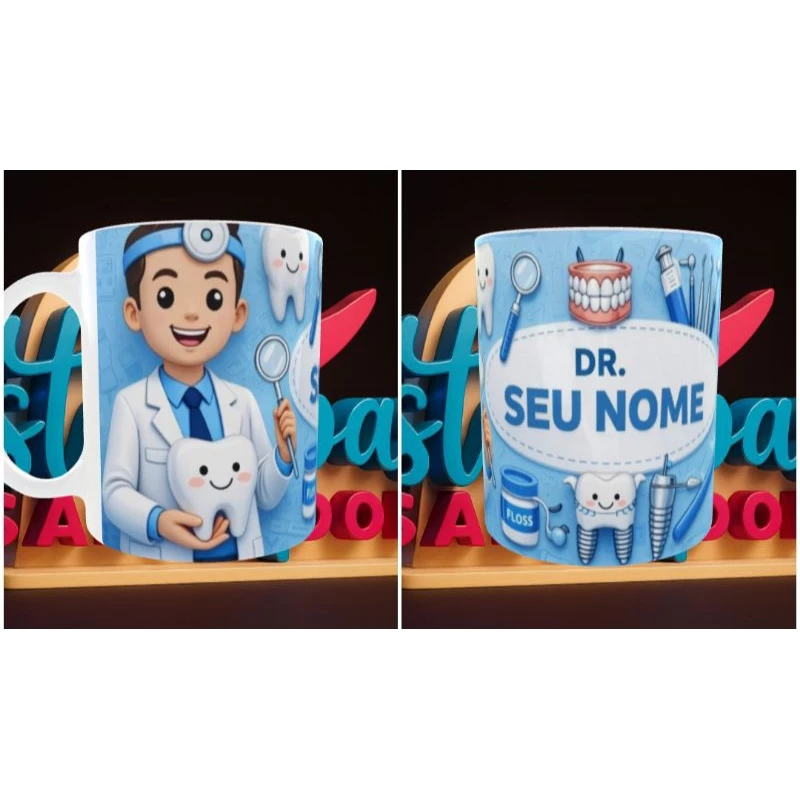 Caneca de Porcelana 350 ml - Imagem 3